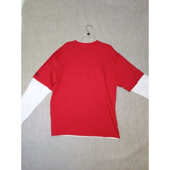 Chase Authentic Nascar Men's Shirt Red & White 2XL Cotton Kasey Kahne - Picture 11 of 12